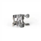 Лигатура для кларнета D'Addario H-Ligature & Cap For Bb Clarinet Silver-Plated (HCL1S) - изображение 2