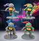 Набір фігурок Черепашки Ніндзя Ninja Turtles TMNT іграшки 4 шт Леонардо - Донатело - Мікіланжело - Рафаель 12,5 см - зображення 2