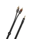 Инсертный кабель D'Addario Custom Series Dual RCA to 3.5 Stereo Mini Jack Cable (1.5m) (PW-MP-05) - изображение 5