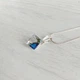 Кулон Hand Made з кристалом Swarovski у формі кубика кольору Vitrail Medium (кулон без ланцюжка) - зображення 5