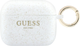 Чохол Guess Silicone Glitter Ring для Apple AirPods Pro 3 White (GUAP3SGGEH) - зображення 1