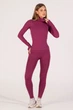 Женская водолазка в рубчик Giulia FLEX LONGSLEEVE POWER S/M Domsor, эластичная водолазка из микрофибры - изображение 6