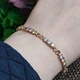 Браслет Xuping Jewelry 4мм длина 17.5-19.5см медицинское золото позолота 18К 2378 - изображение 2