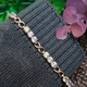 Браслет Xuping Jewelry 4мм длина 17.5-19.5см медицинское золото позолота 18К 2378 - изображение 3