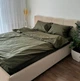 Простынь Евро Lavson из премиального ранфорса поплин Lux 280х230 Хаки - изображение 5