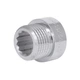 Удлинитель хромированный Thermo Alliance Forte 1/2" ВН, длина 10 мм - изображение 1