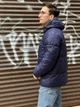 Зимова чоловіча куртка Tommy Hilfiger теплий пуховик з капішоном Розмір XL Темно-синього кольору - зображення 3