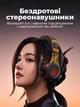 Бездротові навушники Onvyx Unrivaled Hero з Bluetooth 5.4, активним шумозаглушенням ANC, RGB-підсвічуванням і мікрофоном - зображення 8
