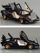Металлическая модель Lamborghini Countach LP 1:32 со светом и звуком Инерционная машинка в коробке спортивная коллекционная модель - изображение 7