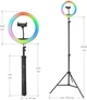 Светодиодная лампа RZTK кольцевая Spectra 26 RGB USB + штатив 2.1 м - изображение 12