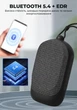 Беспроводная портативная колонка Deyric HF12 5W с Bluetooth 5.4 и аккумулятором 500 mAh Black - изображение 4