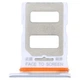 Держатель SIM-карты Xiaomi 12T / 12T Pro, Серебряный - 424817 - изображение 1