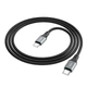 USB кабель Hoco X86, Type-C, 1.0 м., Черный - 323743 - изображение 2
