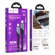 USB кабель Hoco U119 Machine, Type-C, 1.2 м., Чорний - 418693 - зображення 4