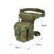 Сумка на бедро AOKALI Outdoor A90 Camouflage Green - изображение 5