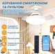 Люстра с вентилятором потолочная светодиодная в патрон лампа-вентилятор с регулировкой яркости и температуры света умный светильник с дистанционным управлением с пультом ДК - изображение 2