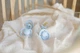 Соска пустышка BIBS De Lux Silicone (круглая) 0-36 мес – Baby Blue - изображение 3