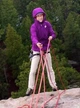 Треккинговая женская куртка Soft Shell. Black Diamond Dawn Patrol LT Shell, S - Rose - изображение 4