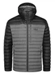 Чоловічий легкий пуховик Rab Microlight Alpine Jacket, Black/Graphene, M - зображення 4