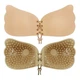Самоклейний бюстгальтер-невидимка Fly Bra Бежевий S-XS - зображення 1