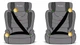 Дитяче автокрісло Nukido Louis 15-36 кг ISOFIX чорно-червоне (710012) - изображение 6