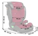 Дитяче автокрісло Nukido Louis 15-36 кг ISOFIX чорно-червоне (710012) - изображение 10