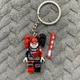 Брелок на ключи в стиле Лего (LEGO) Harley Quinn | Подвеска на Портфель Харли Квин - изображение 6
