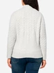Свитер вязаный теплый женский Calvin Klein 223211258 2X Серый (1159829881) - изображение 2