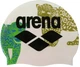 Шапочка для плавания Arena HD CAP 005572-245 Белая/мультиколор (3468337617884) - изображение 1