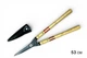 Кусторез HANAKUMAGAWA, длина лезвий 150 мм, Shirogami Steel 2, 60HRC (Общая длина 53 см, вес 620 г) (4580149742482) - изображение 1