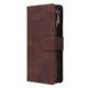 Чохол книжка Zip Wallet для Xiaomi Redmi 13 кавовий з ремінцем на руку - зображення 4