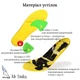 Устілки для спортивного взуття «Біг та ходьба» р. 44-45.5 регулюється (29-30.5 см), Сірого кольору S-59 №3 - зображення 3