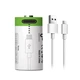 Аккумуляторы CR123A (16340) с разъемом TYPE-C (4 шт., 700 mAh, 3.7V) - изображение 2
