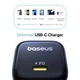 Мережевий зарядний пристрій 45W Baseus PicoGo GaN6 Type-C Fast Charger P10176800123-00 швидка зарядка QC3.0/PD3.0 Black - зображення 7