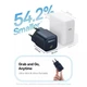 Мережевий зарядний пристрій 45W Baseus PicoGo GaN6 Type-C Fast Charger P10176800123-00 швидка зарядка QC3.0/PD3.0 Black - зображення 8
