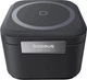 Беспроводное зарядное устройство 2 в 1 Baseus BS-W531 MagSafe / Qi USB-C 20 Вт Black (6932172647308) - изображение 3