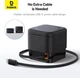 Беспроводное зарядное устройство 2 в 1 Baseus BS-W531 MagSafe / Qi USB-C 20 Вт Black (6932172647308) - изображение 15