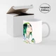 Керамическая чашка кружка с принтом Billie Eilish | Билли Айлиш 330 мл (#01) - изображение 2
