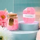 Подарочный набор Lesko Spa Gift Basket Set 01 Pink 8 предметов термостакан мыло бомбочка свеча браслет - изображение 4