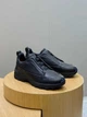Мужские демисезонные кроссовки Zegna черного цвета 43 р (27.5см) - изображение 1