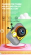 Дитячий фотоапарат Children`s Fun Camera X14 компактний для творчості та зйомки яскравих моментів Персиковий Помаранчевий - зображення 3