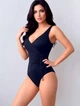 Суцільний корегуючий купальник Fuba 27118-7 чорний 4XL - зображення 6