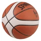 Мяч баскетбольный оранжевый с полосой №7 Spalding SPL7PU/WH - изображение 2