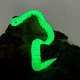 Гибкая Змея фигурка-игрушка светится в темноте 30 см. Белый люминесцентный - изображение 4
