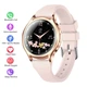 Смарт-часы женские Smart Elegance Pink & Gold с шагомером и функциями для контроля здоровья - изображение 2
