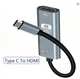 Type С to HDMI адаптер 4K 30Hz HUB USB 3.1 HDR Witson HDC3 - зображення 1