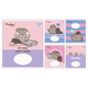 Тетрадь школьная ученическая в клетку 12 листов Pusheen пушин, тетрадь 12 страниц для девочек пушин Yes. - изображение 1