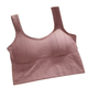 Женский спортивный бюстгальтер Push Up для йоги и фитнеса one size 60-90 purple - изображение 1