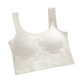 Женский спортивный бюстгальтер Push Up для йоги и фитнеса one size 60-90 white - изображение 1