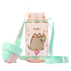 Дитяча пляшка для води Yes Pusheen 360 мл 708319 рожева дівчинці з трубочкою в школу садочок пушин - зображення 5